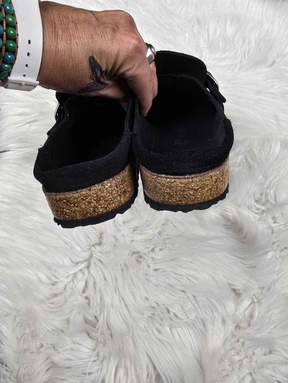 Birkenstock Buckley Black Slip On Clog Shoe 37 - Picture 10 of 15
